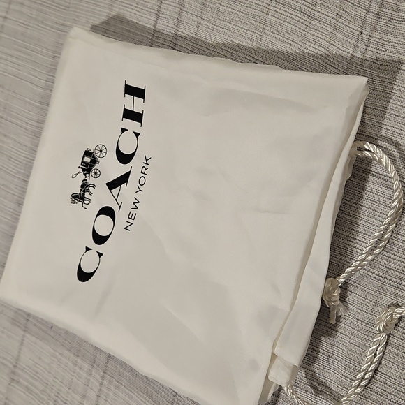 COACH F58294 Zip Top Tote In Signature Canvas Logo Khaki Chalk - Picture 12 of 12